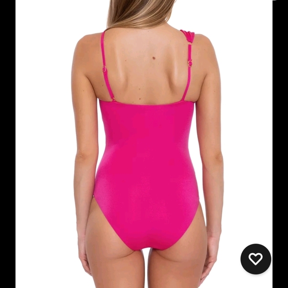 Trina Turk Monaco Assymetrical One Piece Swimsuit - Picture 3 of 7